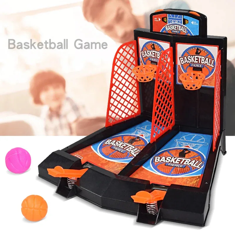 Arindolê Brinquedos Brinquedo Educativo de Basquete, jogo interativo para crianças, com bolas e lançadores para prática esportiva divertida