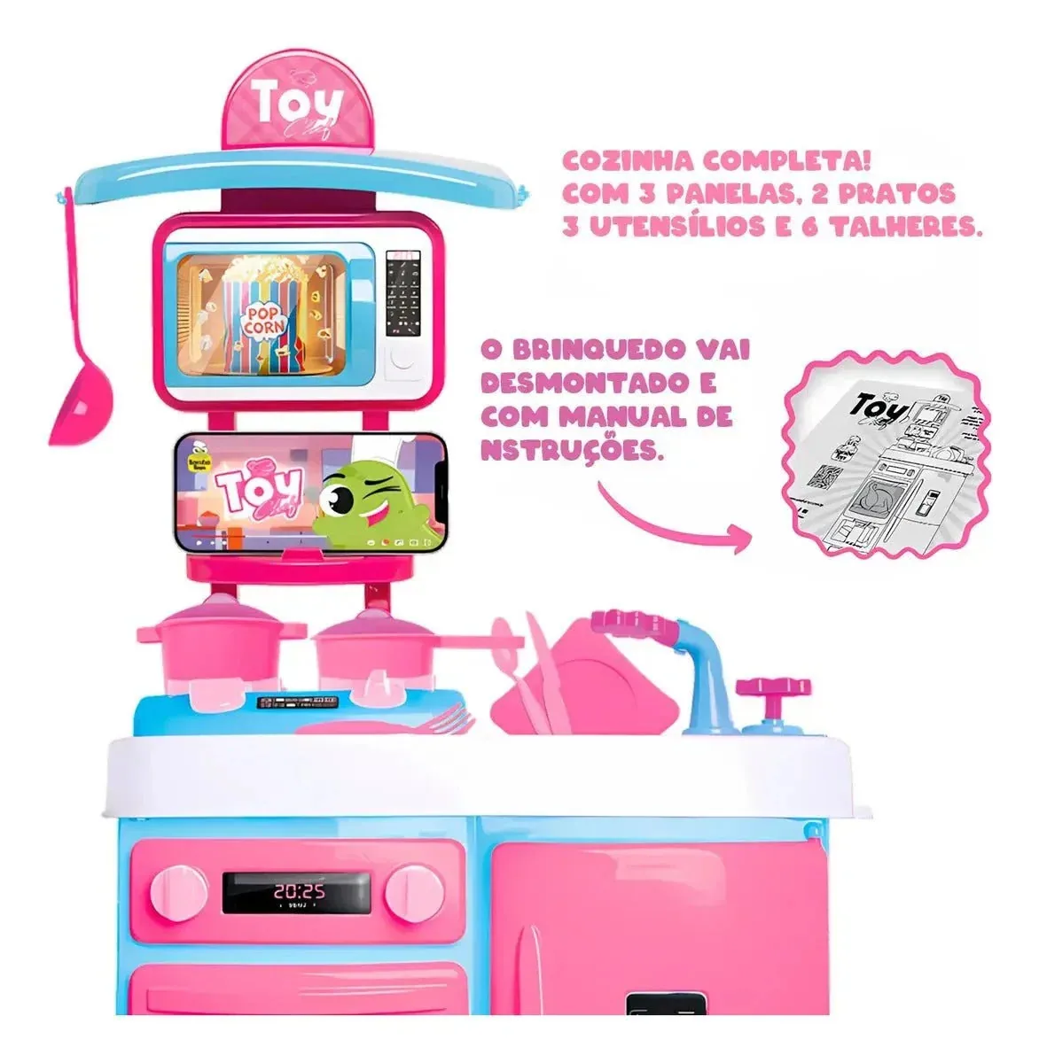 Chef Kids – Cozinha Infantil Completa — imagem 3