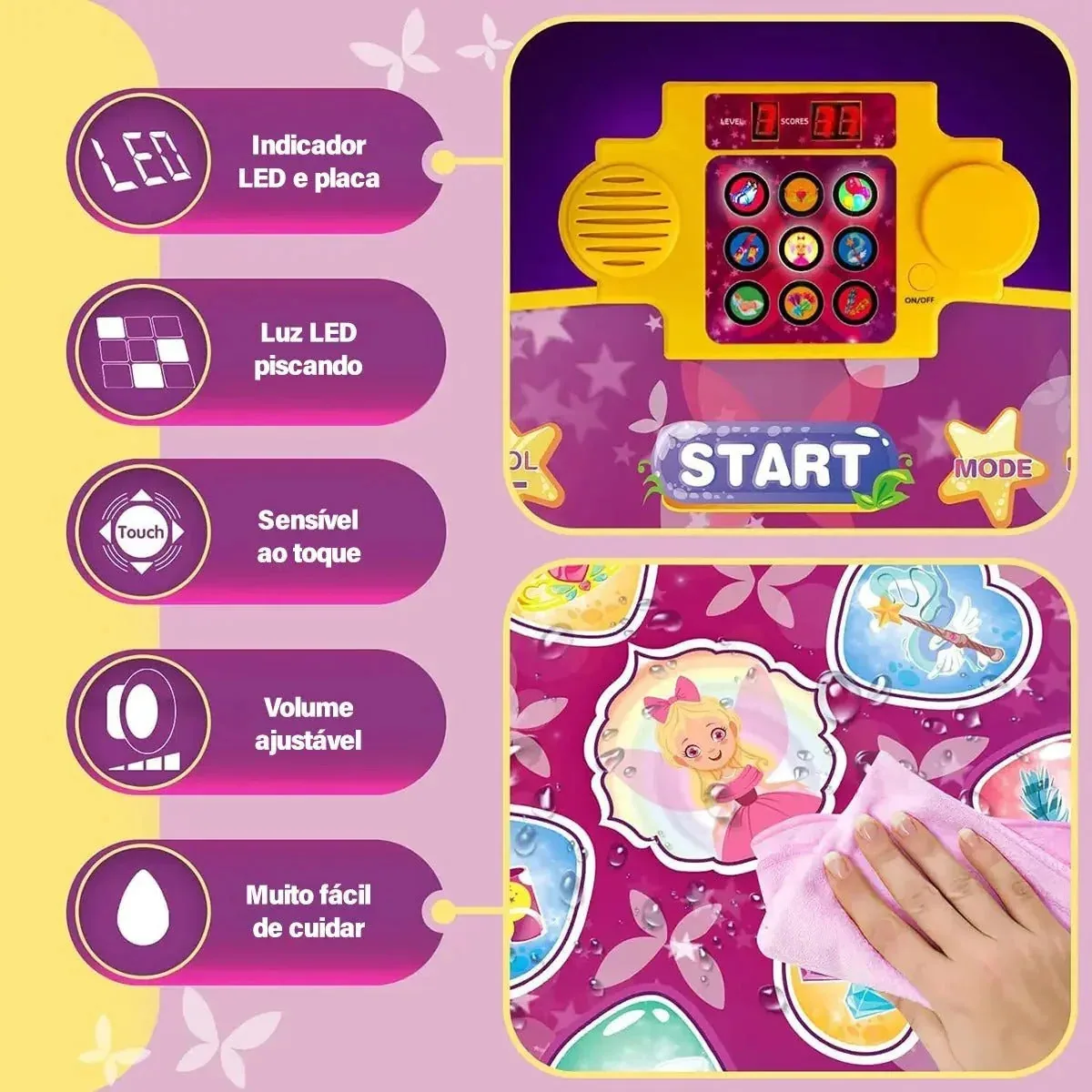 Dance Mat Kids – Tapete Musical Interativo — imagem 8