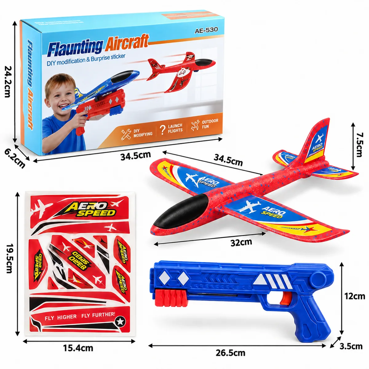 Avião AeroSpeed - Escolha seu combo e multiplique a diversão — imagem 2