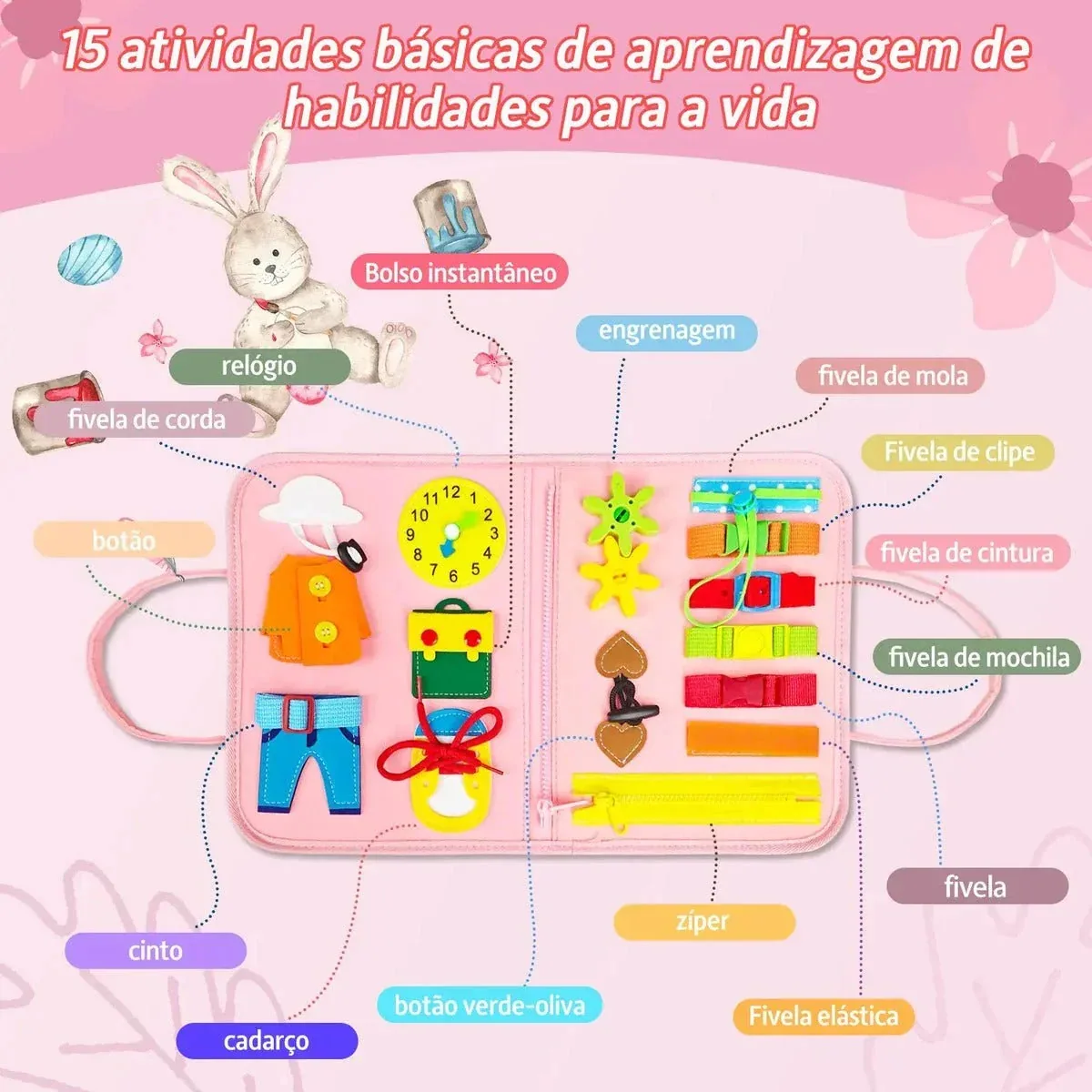 Maleta Sensorial Educativa – Atividades para Aprender Brincando — imagem 3