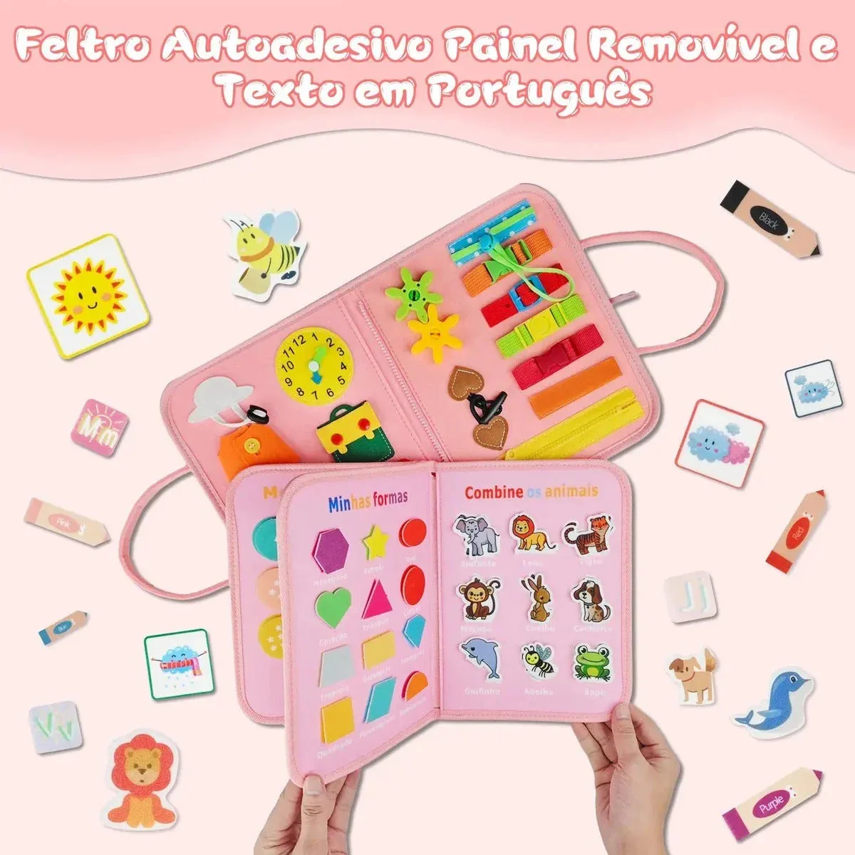 Maleta Sensorial Educativa – Atividades para Aprender Brincando — imagem 4