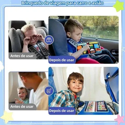 Mochila Sensorial Educativa – Maleta de Atividades para Crianças — imagem 3